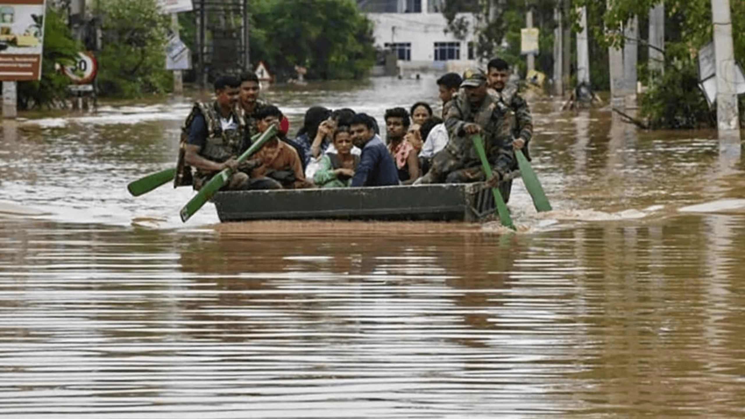 Operation flood is discount related to